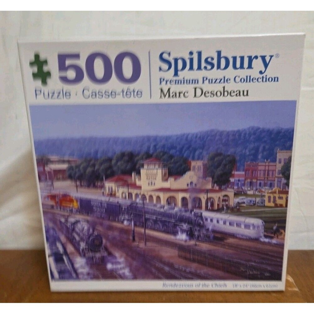 Spilsbury Jigsaw Puzzle 500 Pieces Mark Desobeau Rendezvous Of The Chiefs Comp